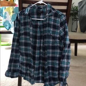 Banana republic flannel shirt